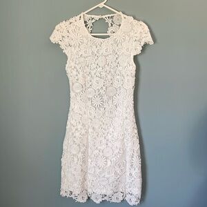 Lulus Lace Backless Dress